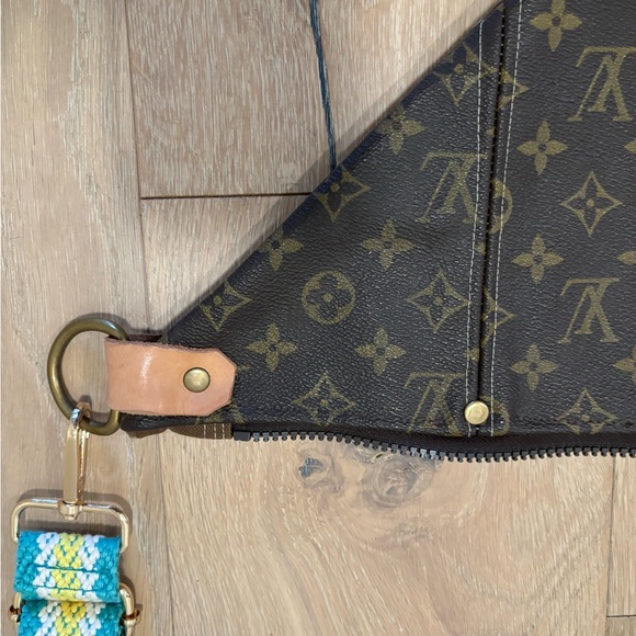 Louis Vuitton Brown Monogram with Multicolor Strap - Picture 2 of 5